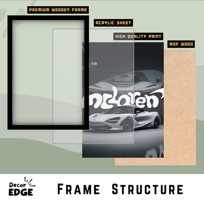 MCLAREN | C-V3 | CAR POSTER