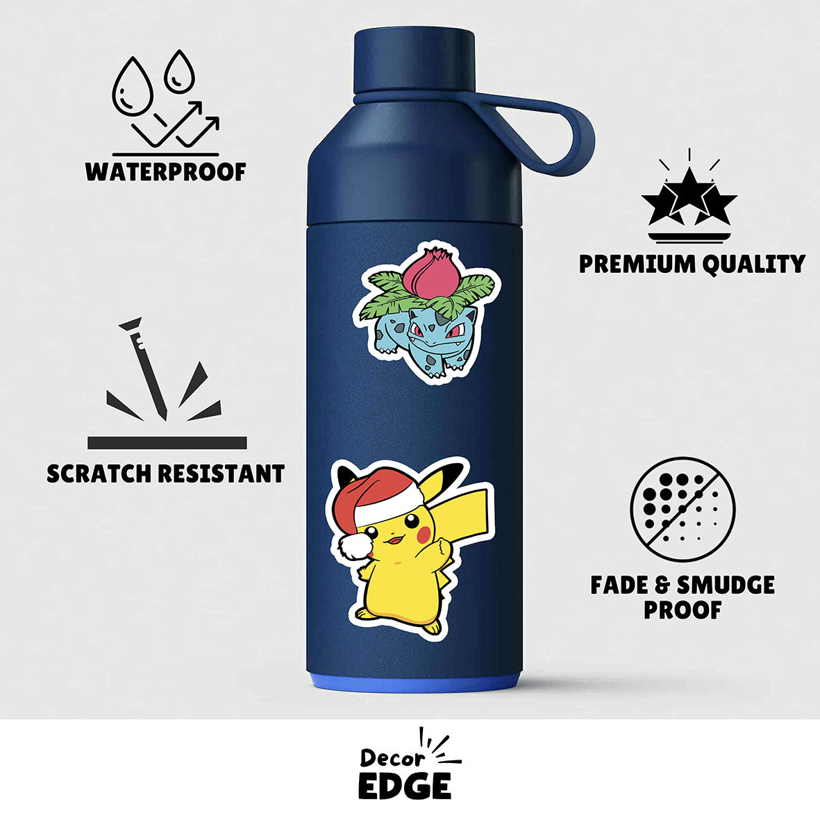 [Pack of 20] Pokemon Premium Sticker Set