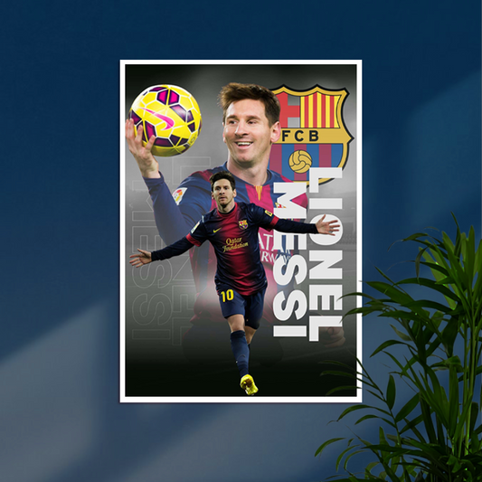 Lionel Messi | LM10-FCB-2 | Football Poster