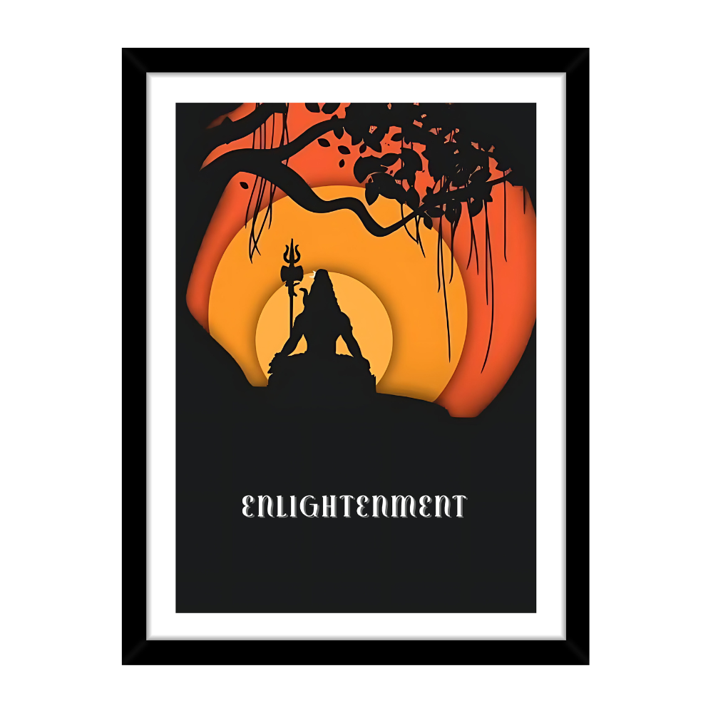 Enlightenment- Shiva Poster