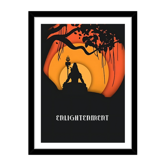 Enlightenment- Shiva Poster